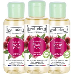 Huile de ricin 100ml EVOLUDERM 20407
