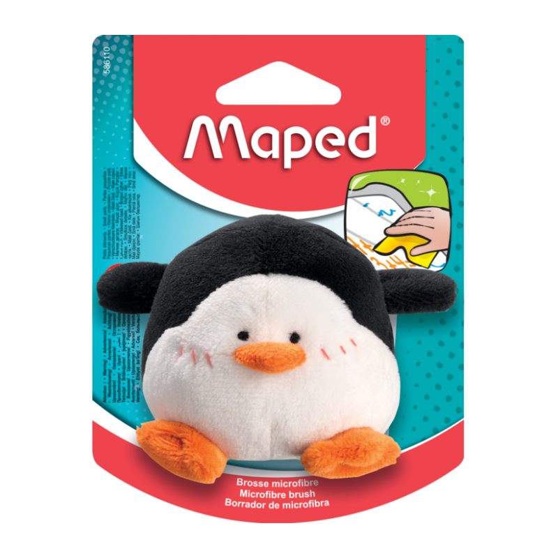 Brosse pour ardoise en peluche Maped