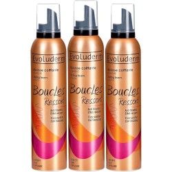 Mousse coiffante effet boucle 250ml EVOLUDERM