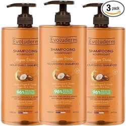Shampoing argan divin 1000ml EVOLUDERM