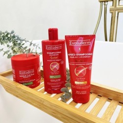 Masque cheveux couleur 500ml EVOLUDERM