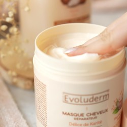 Masque cheveux délice karité 500ml EVOLUDERM