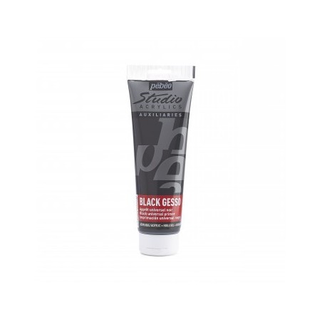 Acryl stud Gesso Noir T250ml