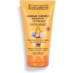 Masque cheveux huile précieuse 150ml 16284 EVOLUDERM