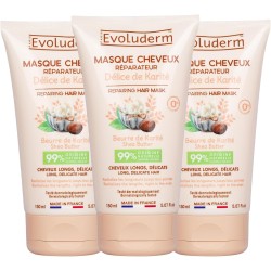 Masque cheveux delice karité 150ml EVOLUDERM