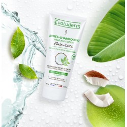 Après shampoing pluie de coco 200ml EVOLUDERM 20382