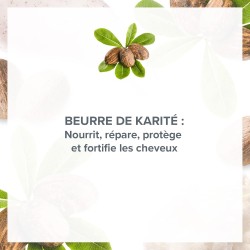 Après-shampoing démêlant et réparateur délice Karité 200ml EVOLUDERM