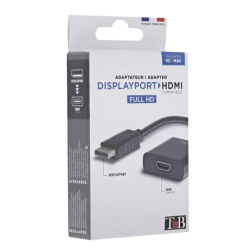 Adaptateur TNB Display Port vers HDMI - noir