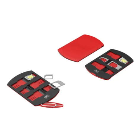 Adaptateur TNB Kit carte SIM - noir/rouge