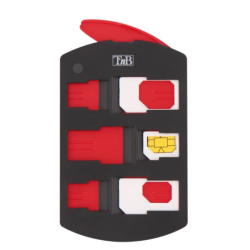 Adaptateur TNB Kit carte SIM - noir/rouge