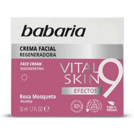 Crème visage 9 effets vital skin 50ml BABARIA 31650