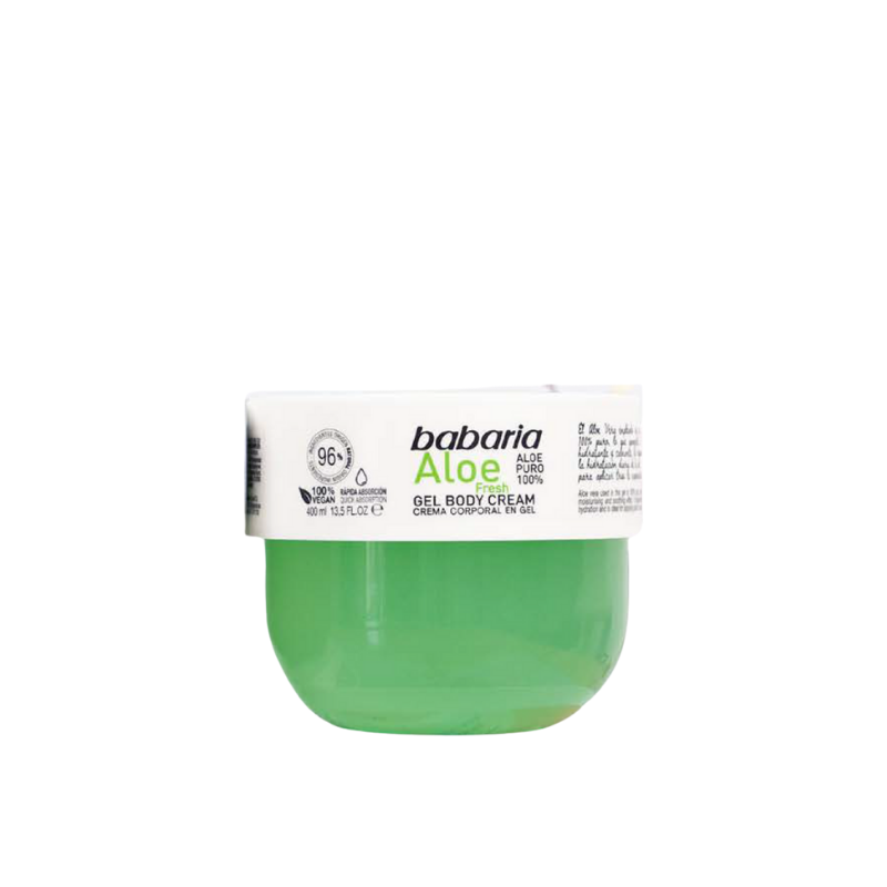 Gel pour corps aloe 400ml BABARIA 31709