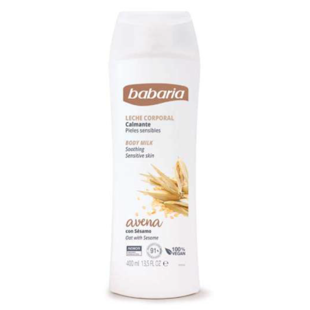 Lait corps avoine 400ml 31099 BABARIA
