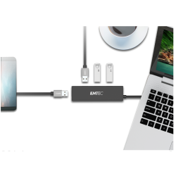 Hub ultra Slim USB3.1  4-Port T620A EMTEC