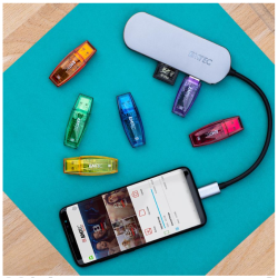 Hub 6-in-1 Multimedia Type-C T650C EMTEC