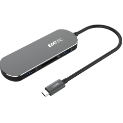 Hub 6-in-1 Multimedia Type-C T650C EMTEC
