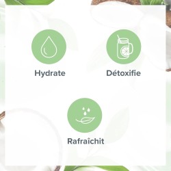 Gelée coprs détox pluie de coco 200ml EVOLUDERM