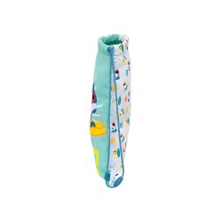 SAC DE GYM JUNIOR 34 CM BÉBÉ REQUIN SURFING WAVE SAFTA