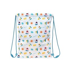 SAC DE GYM JUNIOR 34 CM BÉBÉ REQUIN SURFING WAVE SAFTA