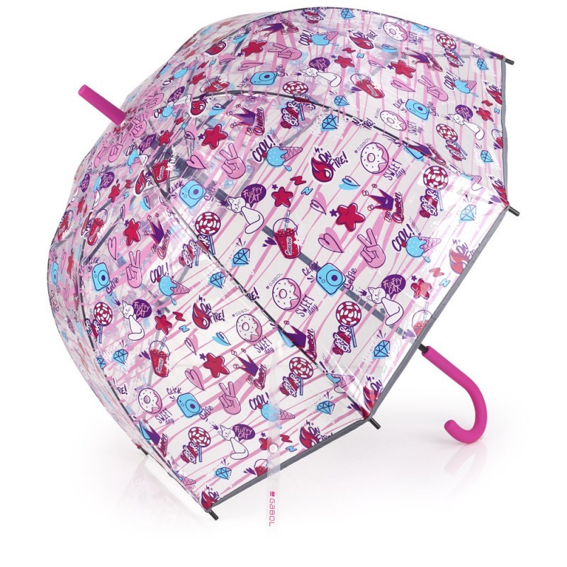 Parapluie transparent STICKER KIDS GABOL