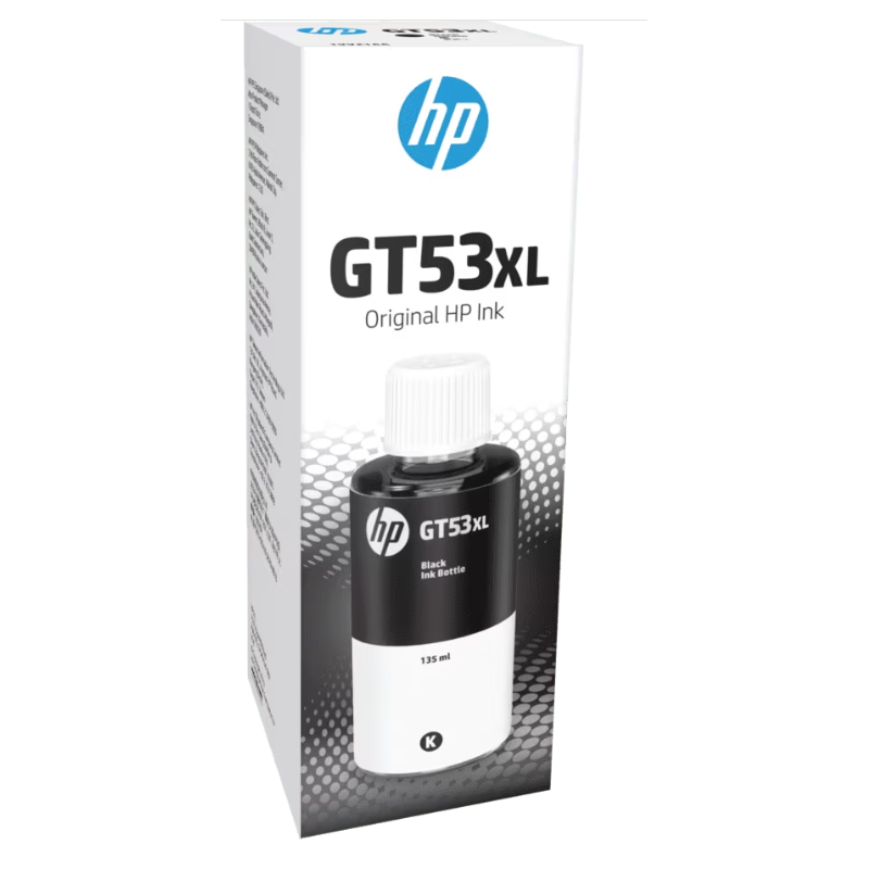Cartouche Refill  HP GT53 XL - Noire  Tank Printer  135 ml  6k pages