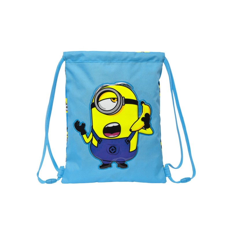 Sac de GYM JUNIOR 34 CM MINIONS MINIONSTATIC SAFTA