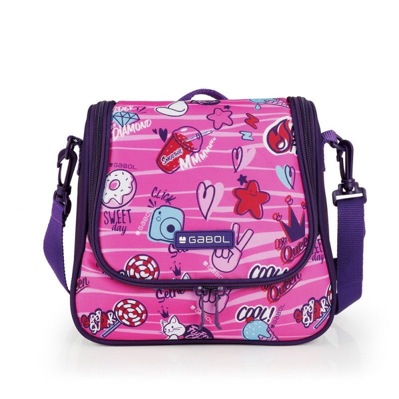 Sac à lunch thermique STICKER KIDS 25 x 21 x 13 cm GABOL