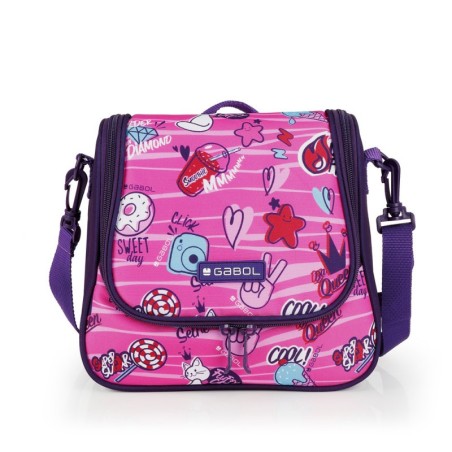 Sac à lunch thermique STICKER KIDS 25 x 21 x 13 cm GABOL