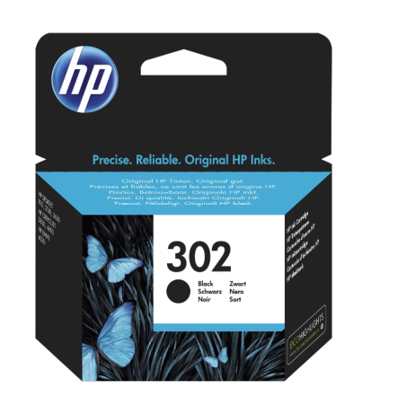 Cartouche HP 302 - Noire - 3.5 ml - 190 pages