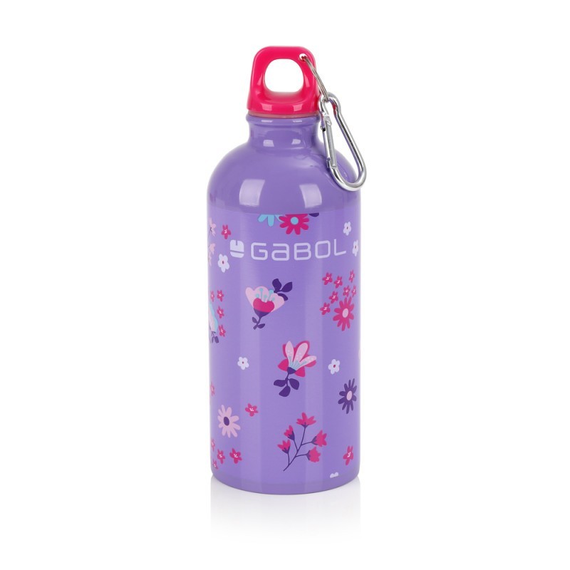 Bouteille en acier inoxydable 600ml VIOLET KIDS GABOL