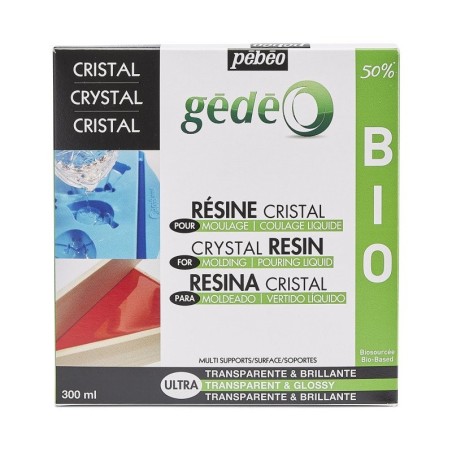 Résine cristal transparente 300 ml Pebeo