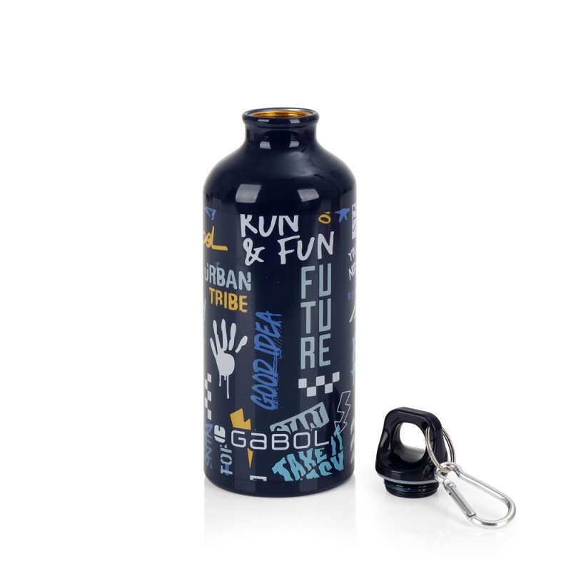 Bouteille en acier inoxydable 600ml SKULL KIDS GABOL