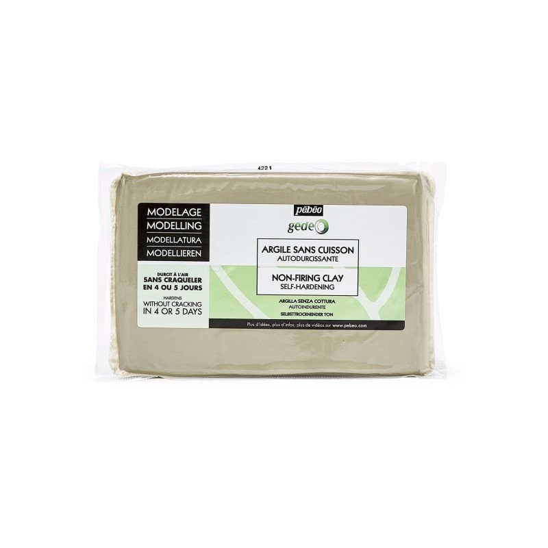 Gedeo argile sans cuisson pain de 1,5 KG blanche