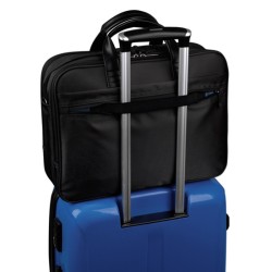 Cartable laptop 15.6" nylon 3 compartiments Gabol