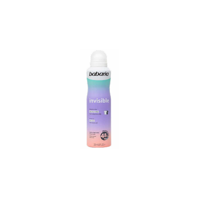 Déodorant spray invisible 200ml BABARIA 32013