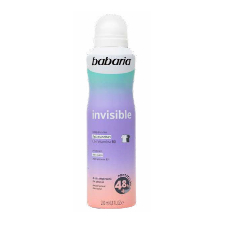 Déodorant spray invisible 200ml BABARIA 32013