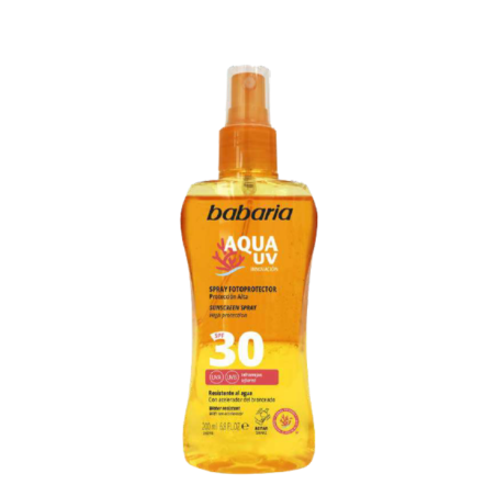 Spray solaire waterproof SPF 30 200ml BABARIA 31872