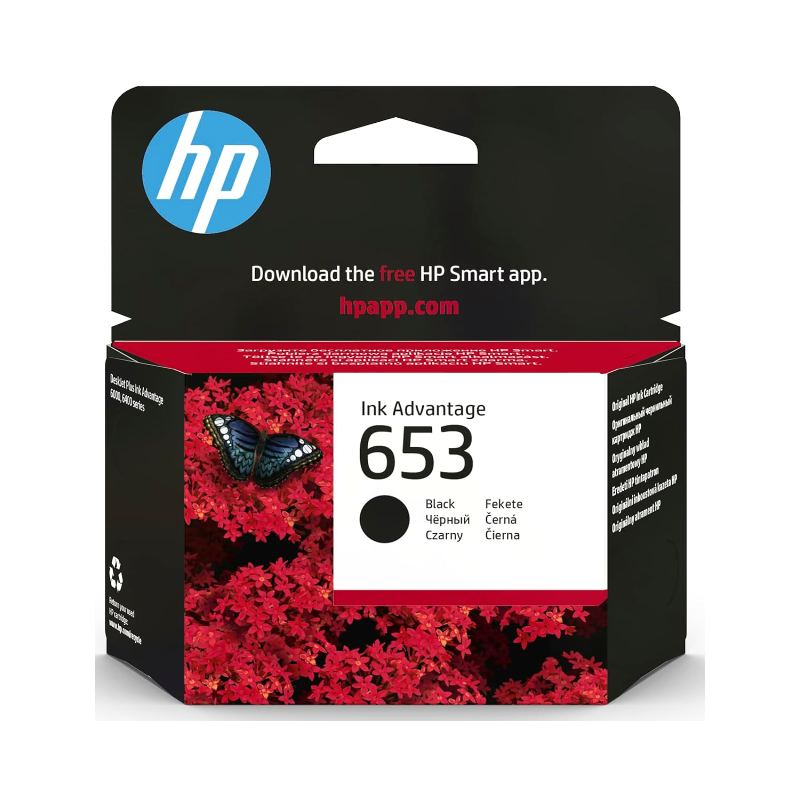 Cartouche encre HP 653 Noir-Ink Advantage