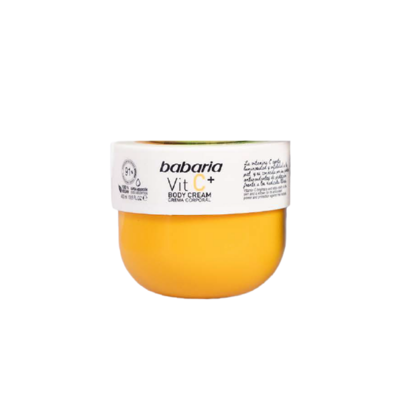 Crème corps vitamine C 400ml BABARIA 31733