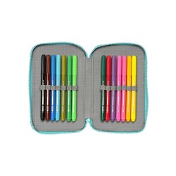 Trousse DOUBLE REMPLI 28 PCS BÉBÉ REQUIN SURFING SAFTA