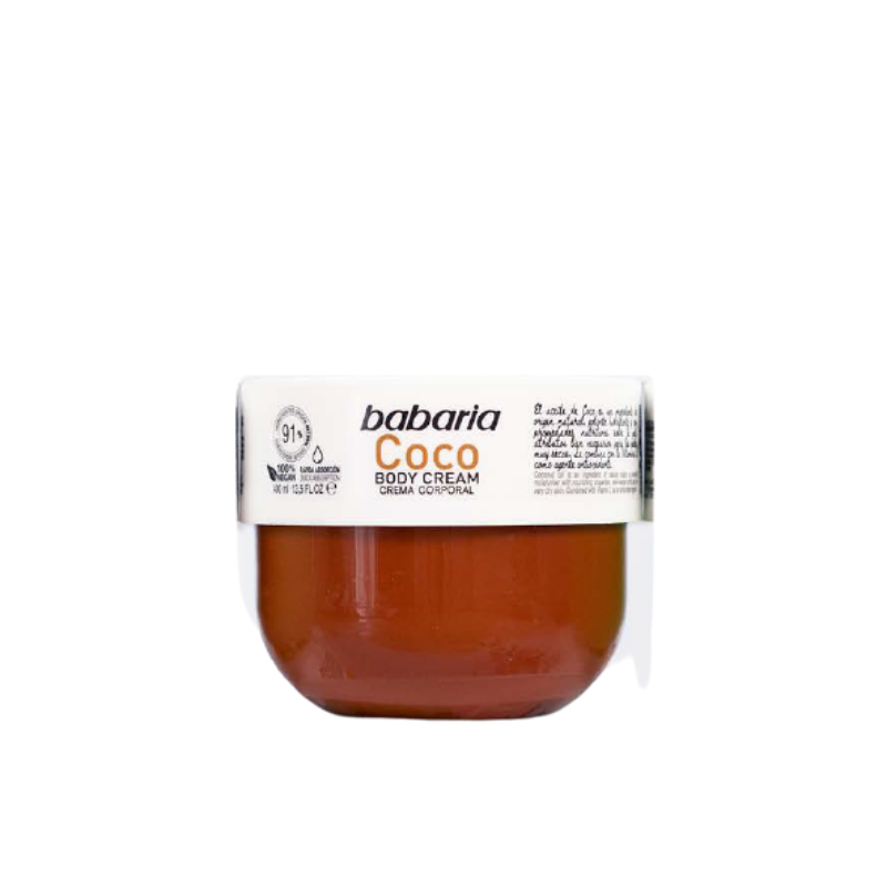 Crème corps coco 400ml BABARIA 31734