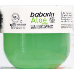 Gel pour corps aloe 400ml BABARIA 31709