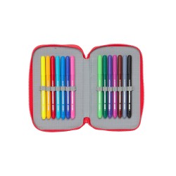 Trousse DOUBLE rempli28 PCS. MICKEY MOUSE FANTASTIC SAFTA