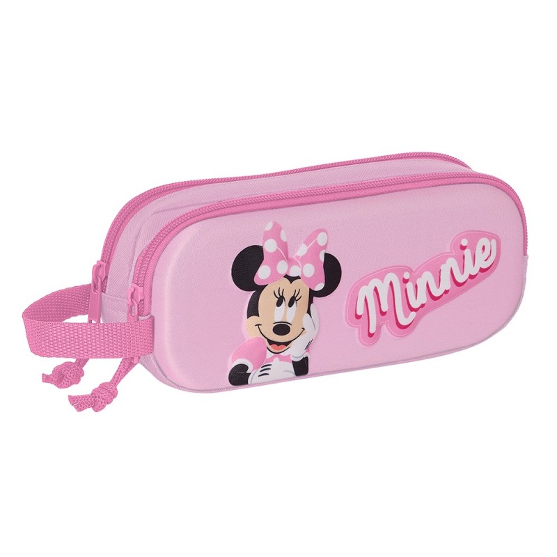 Trousse 3D DOUBLE MINNIE MOUSE SAFTA