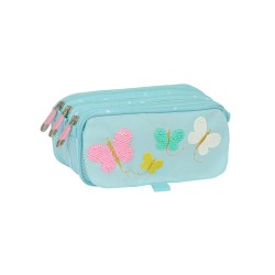 Trousse Recyclable BIG TRIPLE MOOS BUTTERFLIES SAFTA