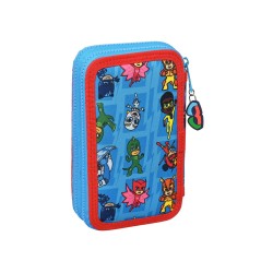 Trousse DOUBLE rempli28 PCS. PJMASKS SAFTA