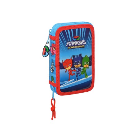 Trousse DOUBLE rempli28 PCS. PJMASKS SAFTA