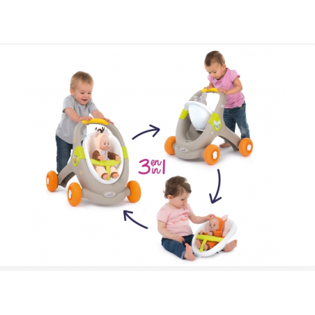 Minikiss baby walker animal  3 en 1