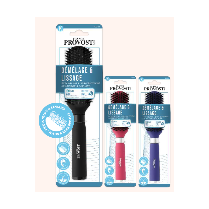 Brosse plate picots mixtes ABC 0044