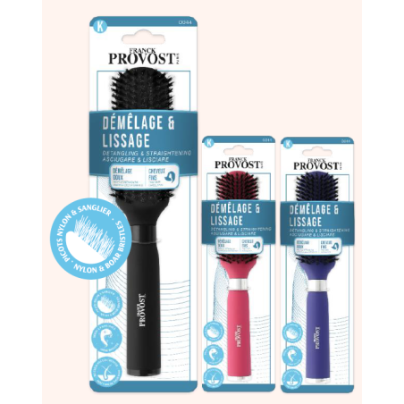 Brosse plate picots mixtes ABC 0044